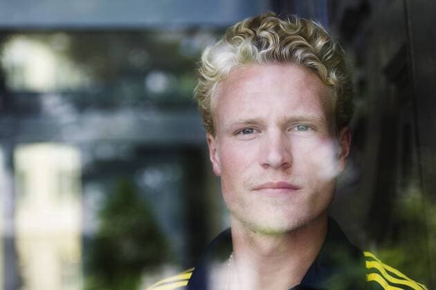 Aktuell Fußball, U21 EM, Fotoshooting Nationalteam Schweden June 19, 2015 - Brno: Oscar Hiljemark - Fussball, U21 EM, Pressetermin Nationalteam Schweden.  - ZUMAb138