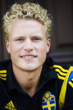 Aktuell Fußball, U21 EM, Fotoshooting Nationalteam Schweden June 19, 2015 - Brno: Oscar Hiljemark - Fussball, U21 EM, Pressetermin Nationalteam Schweden.  - ZUMAb138