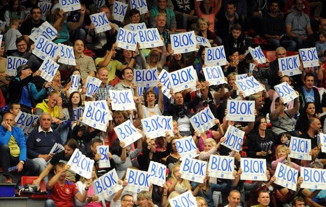 Czech fans during the match of the group D of the Volleyball World League Czech Republic vs France in Ceske Budejovice, Czech Republic, June 19, 2015. (CTKxPhoto VaclavxPancer) CTKPhotoP201506190885101  VPC_07