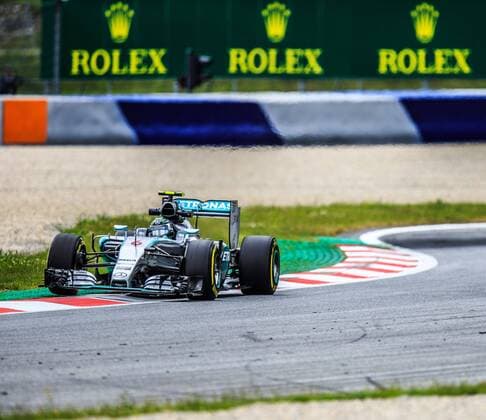19.06.2015, Red Bull Ring, Spielberg, AUT, FIA, Formel 1, Grosser Preis von Oesterreich, Training, im Bild Nico Rosberg, (GER, Mercedes AMG Petronas F1 Team) during the Practice of the Austrian Formula One Grand Prix at the Red Bull Ring in Spielberg, Austria, 2015 06 19,  EX_ANG  