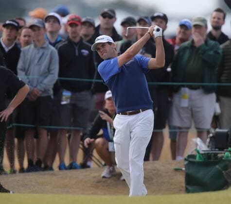 Ben Martin hits off the third tee in the second round of the 115th U.S. Open Championship at Chambers Bay on June 19, 2015 in University Place, Washington.  SEA20150619017 JIMxBRYANT