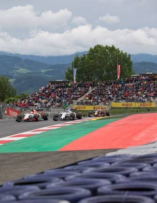 FORMULA 1 - GP of Austria 2015 SPIELBERG,AUSTRIA,20.JUN.15 - MOTORSPORTS, FORMULA 1 - Grand Prix of Austria, Red Bull Ring, practice and qualifying. Image shows Will Stevens (GBR Marussia), Valtteri Bottas (FIN Williams F1) and Daniel Ricciardo (AUS Infiniti Red Bull Racing). GEPAxpictures xHaraldxSteiner