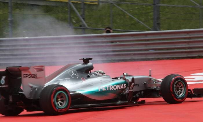 FORMULA 1 - GP of Austria 2015 SPIELBERG,AUSTRIA,20.JUN.15 - MOTORSPORTS, FORMULA 1 - Grand Prix of Austria, Red Bull Ring, practice and qualifying. Image shows Lewis Hamilton (GBR Mercedes GP). GEPAxpictures xAndreasxPranter