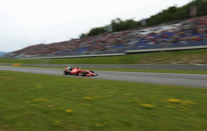 FORMULA 1 - GP of Austria 2015 SPIELBERG,AUSTRIA,20.JUN.15 - MOTORSPORTS, FORMULA 1 - Grand Prix of Austria, Red Bull Ring, practice and qualifying. Image shows Kimi Raikkoenen (FIN Ferrari). GEPAxpictures xDanielxGoetzhaber
