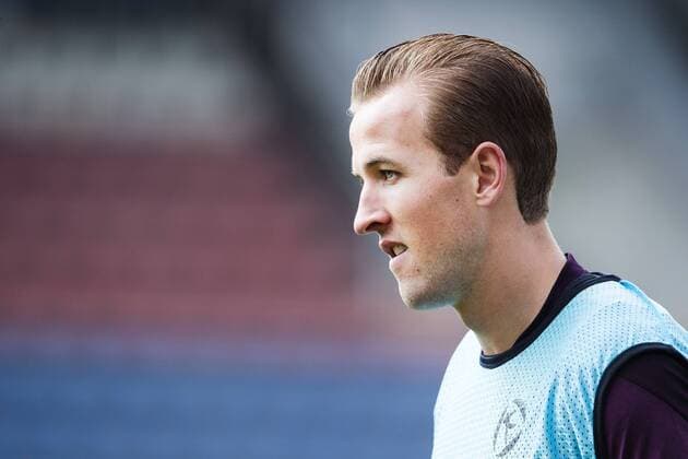 Olomouc - 150620 Englands Harry Kane - Training der englischen U21 Fußballnationalmannschaft -  - ZUMAb138