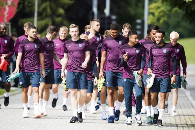 Olomouc - 150620 England - Training der englischen U21 Fußballnationalmannschaft -  - ZUMAb138