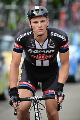 - LA GILEPPE, BELGIUM: German Marcel Kittel of Team Giant-Alpecin crosses the finish line at the fourth stage of the Ster ZLM Tour cycling race, 186,7 km from Verviers to La Gileppe, Saturday 20 June 2015. DAVIDxSTOCKMAN  x04646891x