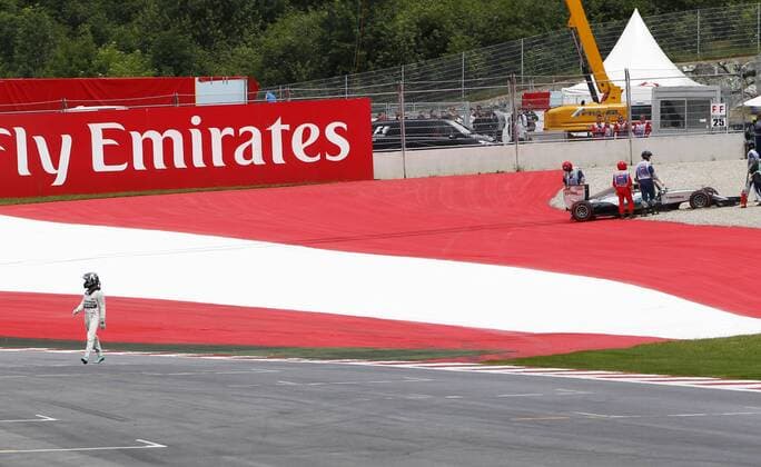 Motorsports: FIA Formula One World Championship WM Weltmeisterschaft 2015, Grand Prix of Austria, 6 Nico Rosberg (GER, Mercedes AMG Petronas Formula One Team), xHOCHxZWEIx