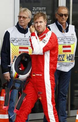 Motorsports: FIA Formula One World Championship WM Weltmeisterschaft 2015, Grand Prix of Austria, 5 Sebastian Vettel (GER, Scuderia Ferrari), xHOCHxZWEIx