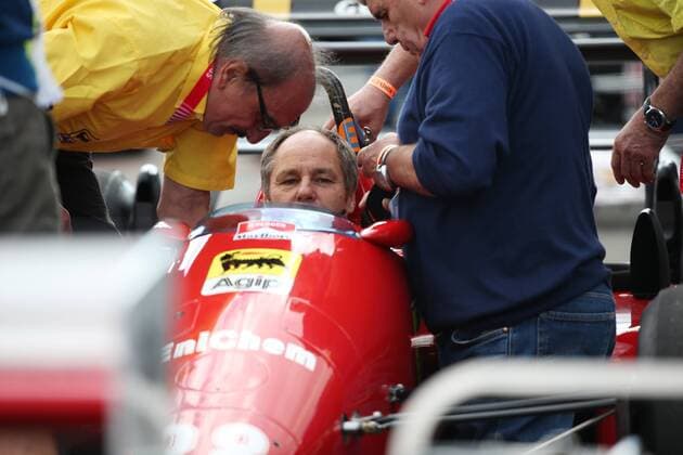 FORMULA 1 - GP of Austria 2015 SPIELBERG,AUSTRIA,20.JUN.15 - MOTORSPORTS, FORMULA 1 - Grand Prix of Austria, Red Bull Ring, legends race. Image shows Gerhard Berger. GEPAxpictures xAndreasxPranter