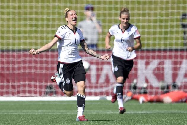 June 20, 2015 - Ottawa, Kanada - 150620 Anja Mittag - Achtelfinale WM - GER - SWE - Frauenfussball Damen Fussball - ..Foto: CarlSandin BILDBYRAN kod CS 57697 News - June 20, 2015  - ZUMAb138