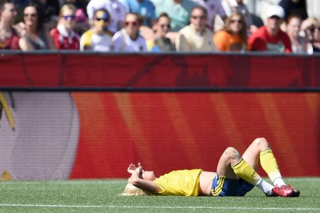 June 20, 2015 - Ottawa, Kanada - 150620 SWE Caroline Seger - Achtelfinale WM - GER - SWE - Frauenfussball Damen Fussball - ..Foto: CarlSandin BILDBYRAN kod CS 57697 News - June 20, 2015  - ZUMAb138