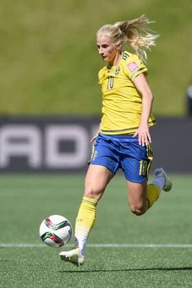 June 20, 2015 - Ottawa, Kanada - 150620 SWE Sofia Jakobsson - Achtelfinale WM - GER - SWE - Frauenfussball Damen Fussball - ..Foto: CarlSandin BILDBYRAN kod CS 57697 News - June 20, 2015  - ZUMAb138