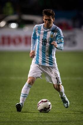 Argentina-Jamaica VINA DEL MAR, CHILE - 06 20 2015: X JAMAICA ARGENTINA - Argentina& 39;s Lionel Messi during the match between Argentina-Jamaica, valid for the third round of the first phase of group B Copa America 2015 held at the Estadio Sausalito. (Photo: Marcelo Machado de Melo FotoArena)  MarceloxMachadoxdexMelo
