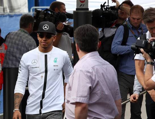 FORMULA 1 - GP of Austria 2015 SPIELBERG,AUSTRIA,21.JUN.15 - MOTORSPORTS, FORMULA 1 - Grand Prix of Austria, Red Bull Ring. Image shows Lewis Hamilton (GBR Mercedes AMG Petronas F1 Team). GEPAxpictures xHansxOberlaender