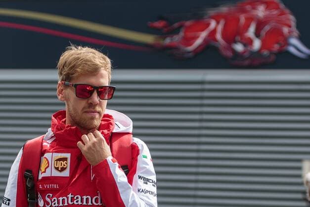 Spielberg 21.06.2015, Red Bull Ring, Spielberg, AUT, FIA, Formel 1, Grosser Preis von Oesterreich, Rennen, im Bild Sebastian Vettel, (GER, Scuderia Ferrari) during the Race of the Austrian Formula One Grand Prix at the Red Bull Ring in Spielberg, Austria, 2015 06 21, EP_fei
