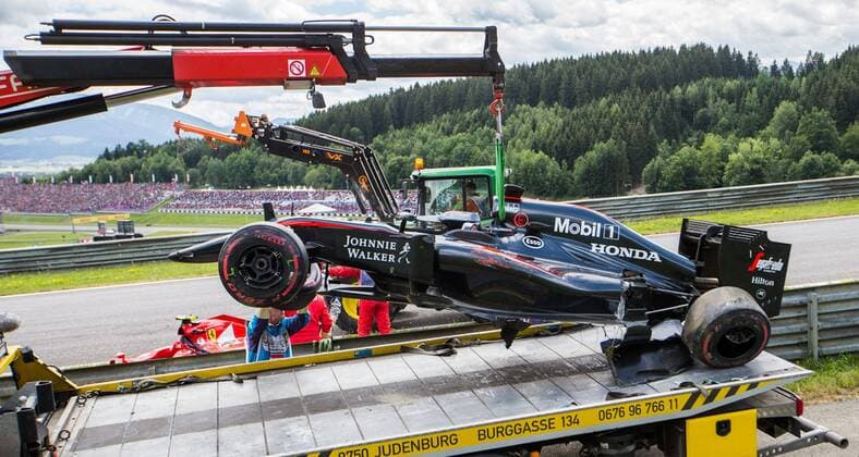 Spielberg 21.06.2015, Red Bull Ring, Spielberg, AUT, FIA, Formel 1, Grosser Preis von Oesterreich, Rennen, im Bild Fernando Alonso, (ESP, McLaren Honda) during the Race of the Austrian Formula One Grand Prix at the Red Bull Ring in Spielberg, Austria, 2015 06 21, EP_ang
