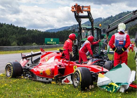 Spielberg 21.06.2015, Red Bull Ring, Spielberg, AUT, FIA, Formel 1, Grosser Preis von Oesterreich, Rennen, im Bild Kimi Raeikkoenen, (FIN, Scuderia Ferrari) during the Race of the Austrian Formula One Grand Prix at the Red Bull Ring in Spielberg, Austria, 2015 06 21, EP_ang