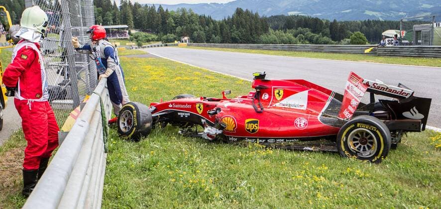 Spielberg 21.06.2015, Red Bull Ring, Spielberg, AUT, FIA, Formel 1, Grosser Preis von Oesterreich, Rennen, im Bild Kimi Raeikkoenen, (FIN, Scuderia Ferrari) during the Race of the Austrian Formula One Grand Prix at the Red Bull Ring in Spielberg, Austria, 2015 06 21, EP_ang