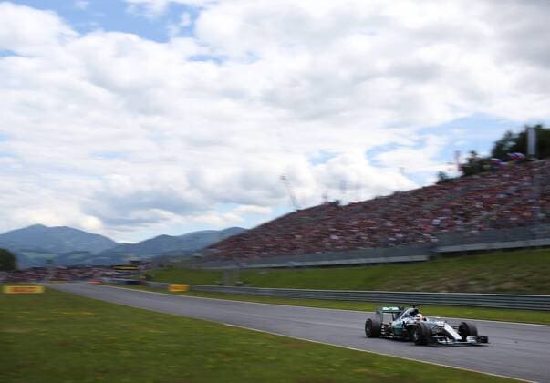 FORMULA 1 - GP of Austria 2015 SPIELBERG,AUSTRIA,21.JUN.15 - MOTORSPORTS, FORMULA 1 - Grand Prix of Austria, Red Bull Ring. Image shows Lewis Hamilton (GBR Mercedes GP). GEPAxpictures xAndreasxPranter