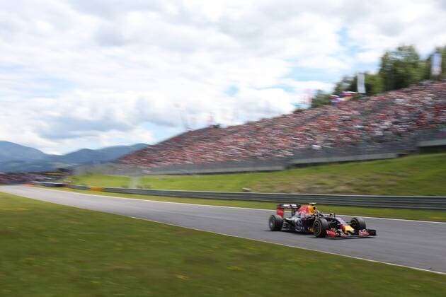 FORMULA 1 - GP of Austria 2015 SPIELBERG,AUSTRIA,21.JUN.15 - MOTORSPORTS, FORMULA 1 - Grand Prix of Austria, Red Bull Ring. Image shows Daniil Kvyat (RUS Infiniti Red Bull Racing). GEPAxpictures xAndreasxPranter