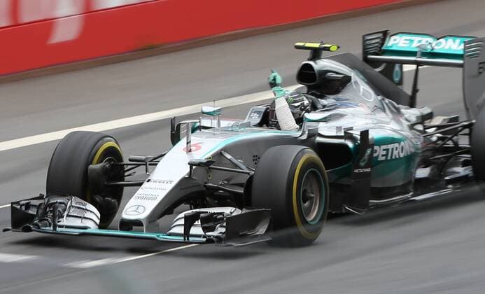 FORMULA 1 - GP of Austria 2015 SPIELBERG,AUSTRIA,21.JUN.15 - MOTORSPORTS, FORMULA 1 - Grand Prix of Austria, Red Bull Ring. Image shows Nico Rosberg (GER Mercedes GP). GEPAxpictures xAndreasxPranter