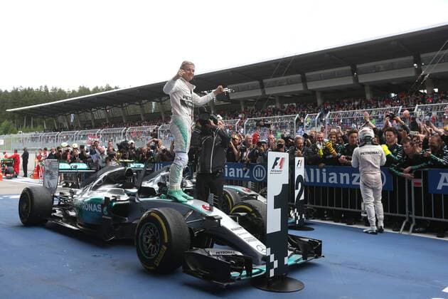 Motorsports: FIA Formula One World Championship WM Weltmeisterschaft 2015, Grand Prix of Austria, 6 Nico Rosberg (GER, Mercedes AMG Petronas Formula One Team), xHOCHxZWEIx