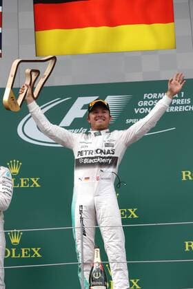 Motorsports: FIA Formula One World Championship WM Weltmeisterschaft 2015, Grand Prix of Austria, 6 Nico Rosberg (GER, Mercedes AMG Petronas Formula One Team), xHOCHxZWEIx