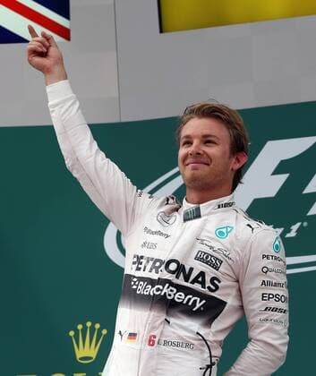 FORMULA 1 - GP of Austria 2015 SPIELBERG,AUSTRIA,21.JUN.15 - MOTORSPORTS, FORMULA 1 - Grand Prix of Austria, Red Bull Ring, award ceremony. Image shows Nico Rosberg (GER Mercedes AMG Petronas F1 Team). GEPAxpictures xHansxOberlaender