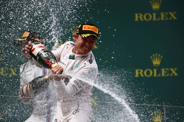Austrian Grand Prix, Red Bull Ring 18 - 21 June 2015 21.06.2015- Podium, winner Nico Rosberg (GER) Mercedes AMG F1 W06 