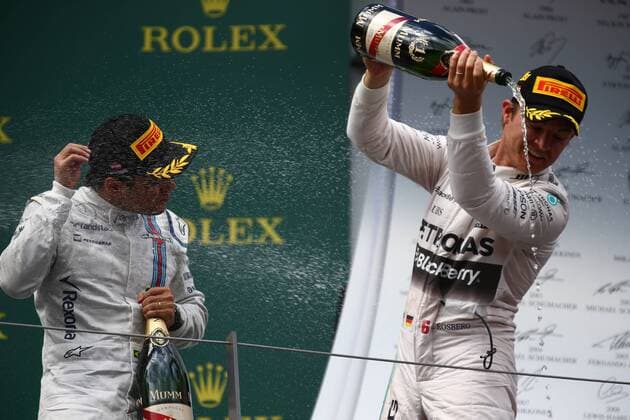 Austrian Grand Prix, Red Bull Ring 18 - 21 June 2015 21.06.2015- Podium, winner Nico Rosberg (GER) Mercedes AMG F1 W06 