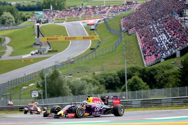 FORMULA 1 - GP of Austria 2015 SPIELBERG,AUSTRIA,21.JUN.15 - MOTORSPORTS, FORMULA 1 - Grand Prix of Austria, Red Bull Ring. Image shows Daniel Ricciardo (AUS Infiniti Red Bull Racing). GEPAxpictures xChristianxWalgram
