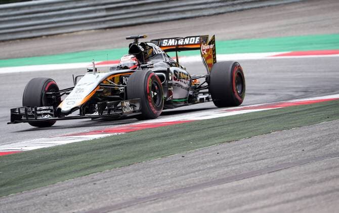 FORMULA 1 - GP of Austria 2015 SPIELBERG,AUSTRIA,21.JUN.15 - MOTORSPORTS, FORMULA 1 - Grand Prix of Austria, Red Bull Ring. Image shows Nico Hulkenberg (GER Sahara Force India F1 Team). GEPAxpictures xHansxOberlaender