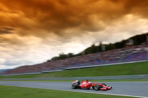 Motorsports: FIA Formula One World Championship WM Weltmeisterschaft 2015, Grand Prix of Austria, 5 Sebastian Vettel (GER, Scuderia Ferrari), xHOCHxZWEIx