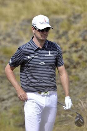 June 21, 2015..Zach Johnson on the 11th tee during round 4 at the U.S. Open at Chambers Bay, University Place, Washington. . .George Holland Cal Media. PGA Golf Herren Tour 2015: US Open Round 4 JUN 21 - ZUMAch4_
