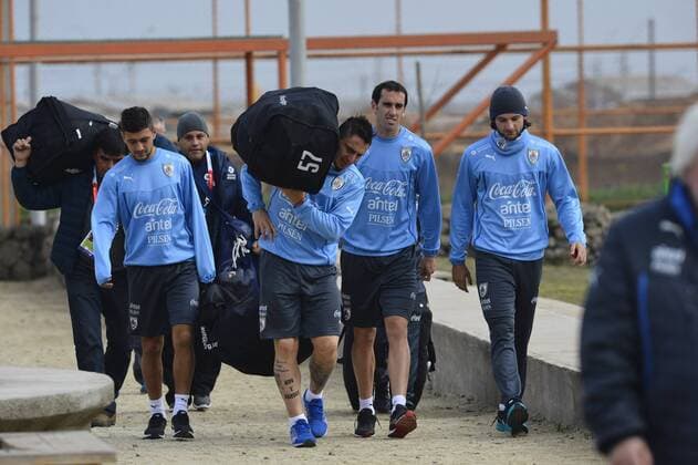 Aktuell Fußball, Copa America, Training Uruguay June 21, 2015 - Uruguay - - June 21, 2015 - ZUMAe61_