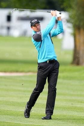 Moosinning Henrik Stenson (SWE) auf dem Fairway , BMW International Open 2015, Show Event, Golf, 23.06.2015 Copyright: Kolbert xEibner-Pressefoto EP_ckt