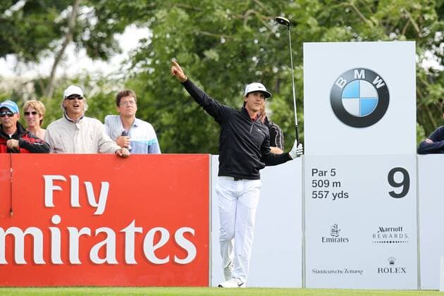 Moosinning Thorbjorn Olesen (DEN) am Abschlag, Tee , BMW International Open 2015, Show Event, Golf, 23.06.2015 Copyright: Kolbert xEibner-Pressefoto EP_ckt