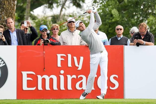 Moosinning Maximilian Kieffer (GER) am Abschlag, Tee , BMW International Open 2015, Show Event, Golf, 23.06.2015 Copyright: Kolbert xEibner-Pressefoto EP_ckt