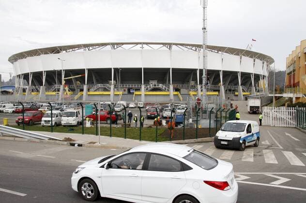 Concepcion, Chile 23 de Junio 2015. Estadio Municipal de Concepcion Alcaldesa Ester Roa Rebolledo. DragomirxYankovic AtonChile. 