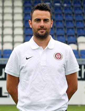24.06.2015, xxxx, Fussball 3.Liga, SV Wehen Wiesbaden Fototermin, Porträttermin 2015 2016 Physiotherapeut Manuel Schardt (SV Wehen Wiesbaden) Portrait