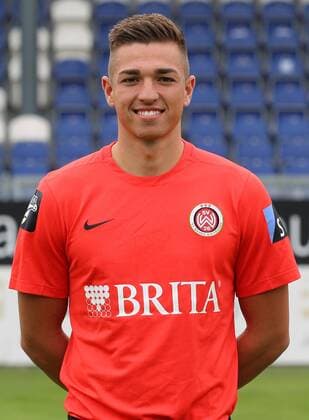 24.06.2015, xxxx, Fussball 3.Liga, SV Wehen Wiesbaden Fototermin, Porträttermin 2015 2016 Luca Pascal Schnellbacher (SV Wehen Wiesbaden) Portrait