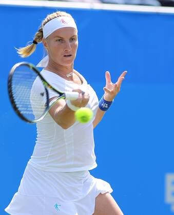 TENNIS - WTA Tennis Damen Aegon International 2015 EASTBOURNE,ENGLAND,24.JUN.15 - TENNIS - WTA Tour, Aegon International. Image shows Svetlana Kuznetsova (RUS). GEPAxpictures xAlanxGrieves