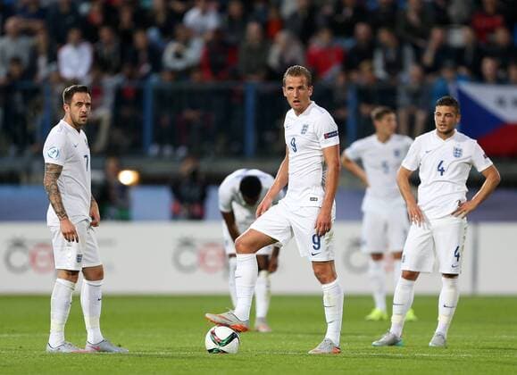 England s Harry Kane looks on dejected after going 1-0 down England v Italy- UEFA Under 21 s - Ander Stadium - Czech Republic - 24th June 2015 - Picture David Klein Sportimage EDITORIAL USE ONLY. No use with unauthorised audio, video, data, fixture lists, club league logos or live services. Online in-match use limited to 120 images, no video emulation. No use in betting, games or single club league player publications.