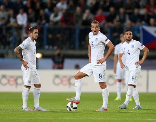 England s Harry Kane looks on dejected after going 1-0 down England v Italy- UEFA Under 21 s - Ander Stadium - Czech Republic - 24th June 2015 - Picture David Klein Sportimage EDITORIAL USE ONLY. No use with unauthorised audio, video, data, fixture lists, club league logos or live services. Online in-match use limited to 120 images, no video emulation. No use in betting, games or single club league player publications.