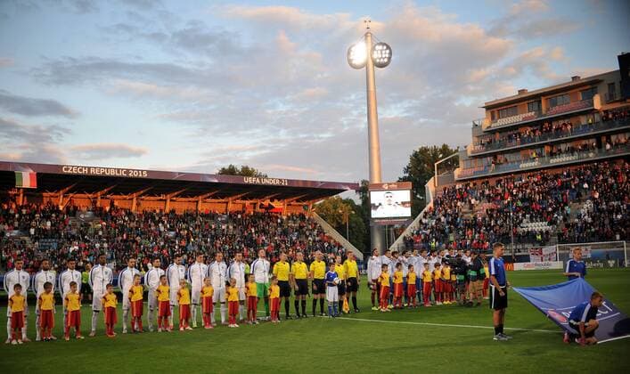 Aktuell Fußball, U21-EM, England - Italien 2015.06.24 OLOMOUC FOOTBALL UEFA UNDER 21 CHAMPIONSHIP 2015 ENGLAND - ITALY:  20150624PF_RR079