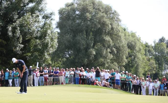 Aktuell Golf, BMW International Open in München Eichenried GOLF - BMW International Open 2015 MOOSINNING,GERMANY,25.JUN.15 - GOLF - European Tour, BMW International Open, GC Muenchen Eichenried. Image shows Martin Kaymer (GER). GEPAxpictures xAndreasxPranter