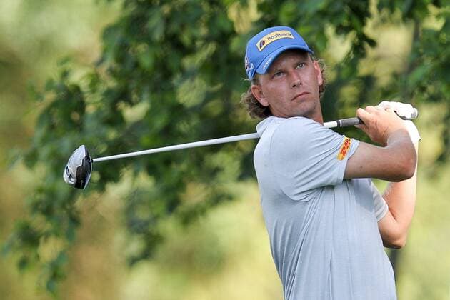 Aktuell Golf BMW International Open in München Eichenried Moosinning Marcel Siem (GER) am Abschlag, Tee , BMW International Open 2015, Tag 1, Golf, 25.06.2015 , Copyright: Kolbert Eibner-Pressefoto EP_CKT