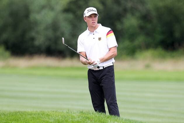 Aktuell Golf BMW International Open in München Eichenried Moosinning Amateur Max Rottluff (GER) auf dem Fairway , BMW International Open 2015, Tag 1, Golf, 25.06.2015 , Copyright: Kolbert Eibner-Pressefoto EP_CKT
