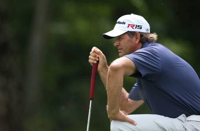 GOLF - BMW International Open 2015 MOOSINNING,GERMANY,25.JUN.15 - GOLF - European Tour, BMW International Open, GC Muenchen Eichenried. Image shows Retief Goosen (RSA). GEPAxpictures xAndreasxPranter